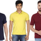 Men's Matty Polo T-Shirts Pack Of 3