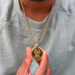 Gold Plated Hanuman Locket With Chain