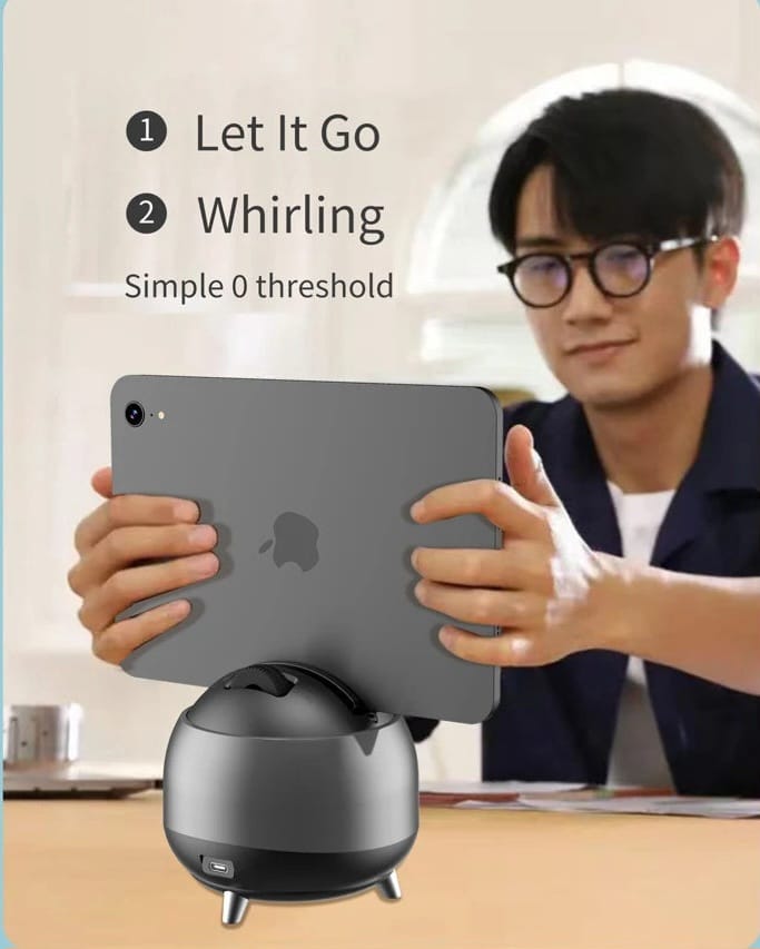 The new Q8AI intelligent face recognition 360 ° follow-up pan-tilt tremolo live selfie desktop stand